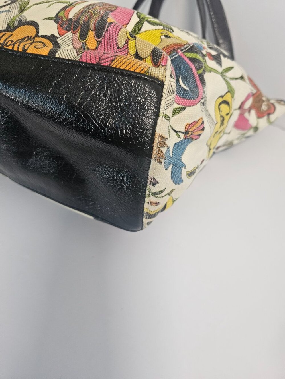 The Sak Bag Shoulder Peace Floral Canvas Boho Casual - Picture 6 of 11